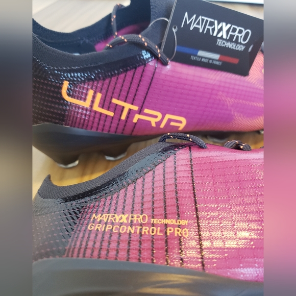 Puma Ultra 2.4 Firm Ground AG Festival Fuchsia Soccer cleats size 11.5 - Picture 6 of 11